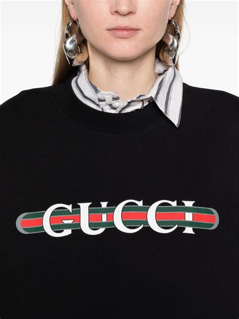 Moletom com estampa Gucci Web 